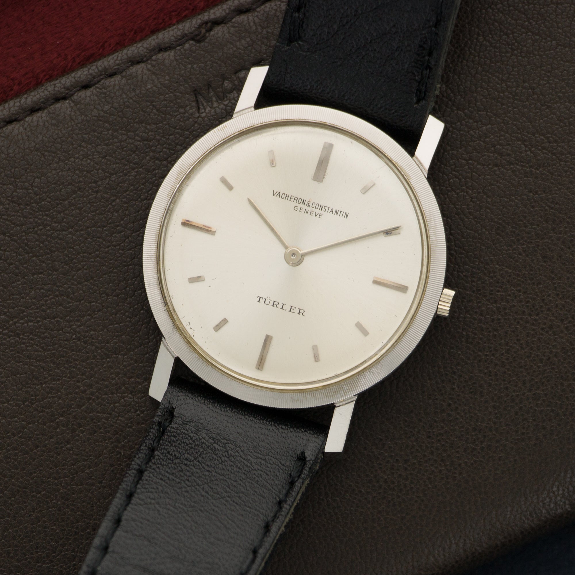 Vacheron Constantin - Vacheron Constantin White Gold Strap Watch Retailed by Turler - The Keystone Watches