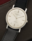 Vacheron Constantin White Gold Strap Watch Retailed by Turler