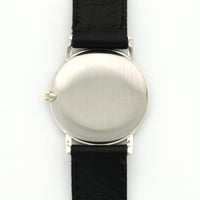 Vacheron Constantin White Gold Strap Watch Retailed by Turler