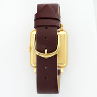 Vacheron Constantin Yellow Gold Cioccolato Strap Watch