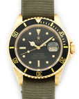 Rolex - Vintage Rolex Yellow Gold Submariner Ref. 16808 - The Keystone Watches