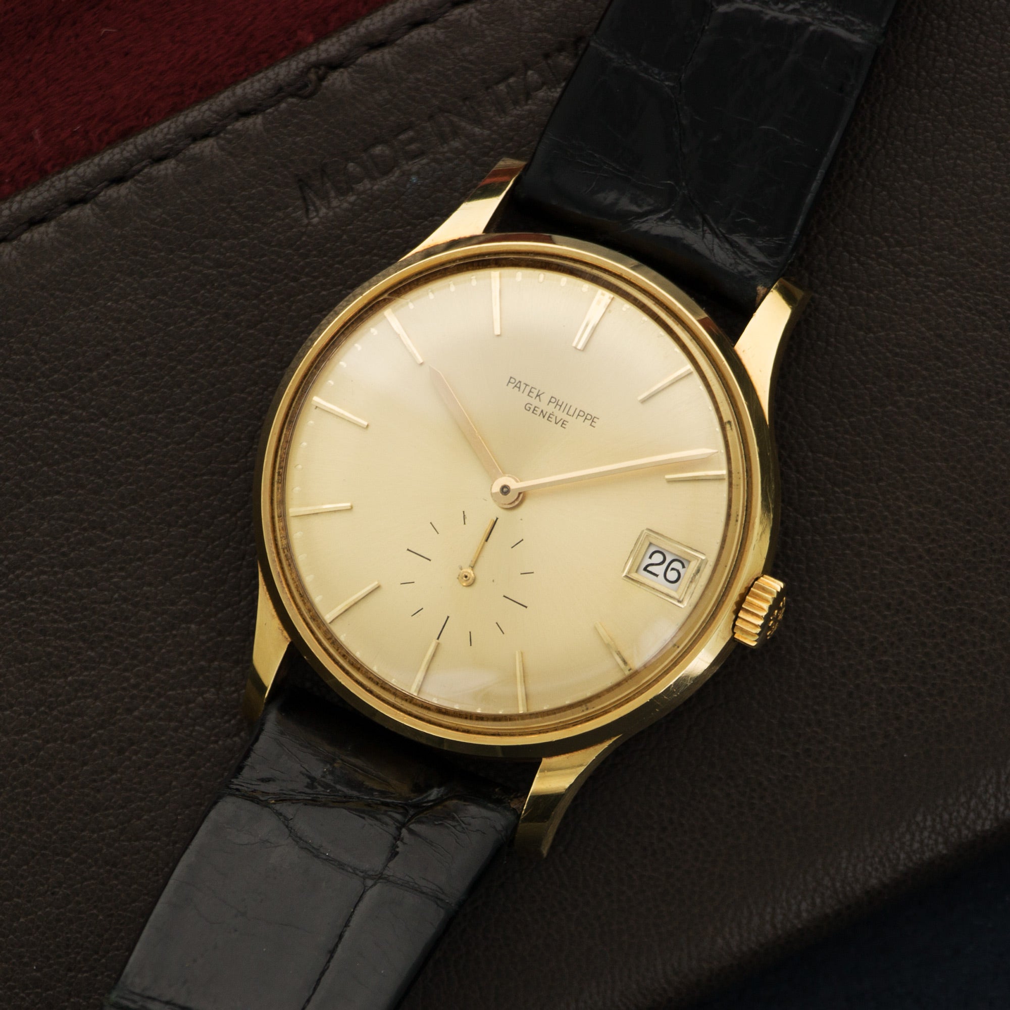 Patek Philippe - Patek Philippe Yellow Gold Calatrava Automatic Watch Ref. 3514 - The Keystone Watches
