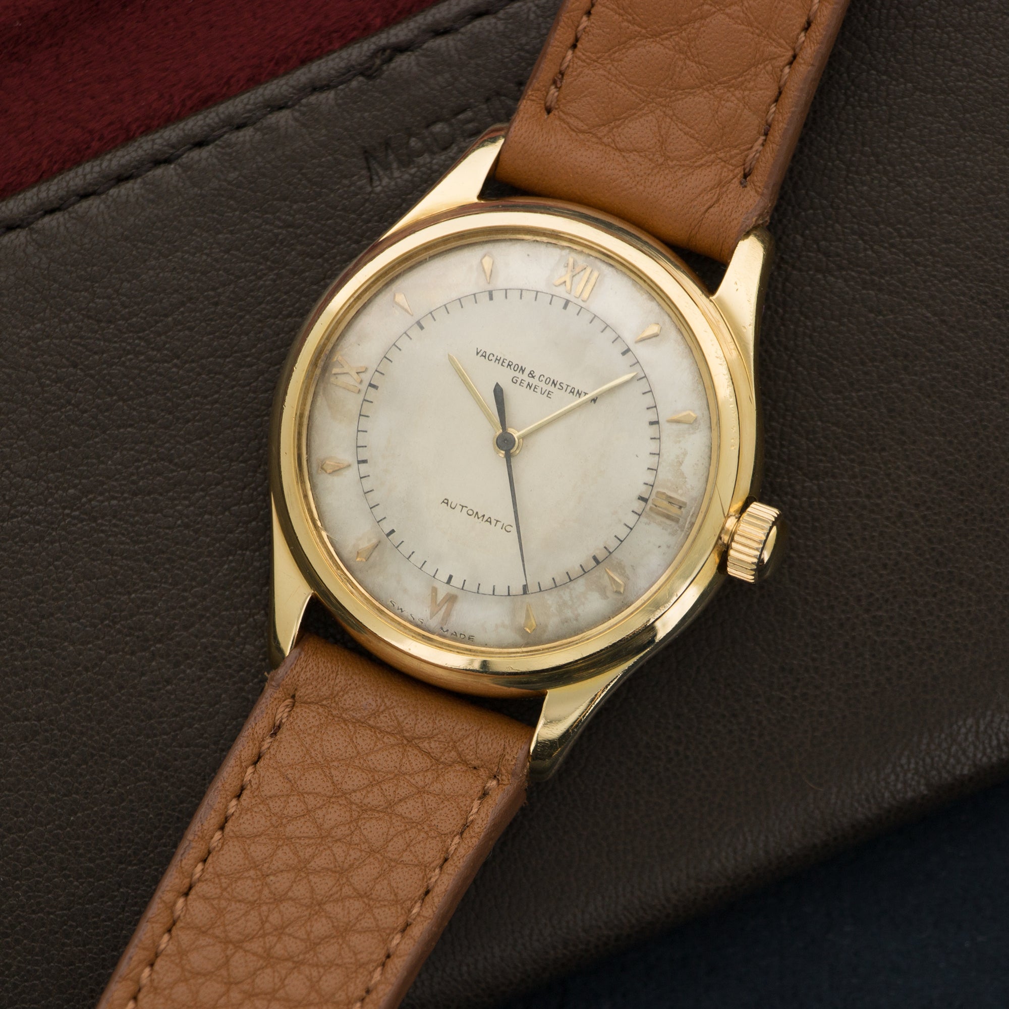 Vacheron Constantin - Vacheron Constantin Yellow Gold Automatic Strap Watch - The Keystone Watches