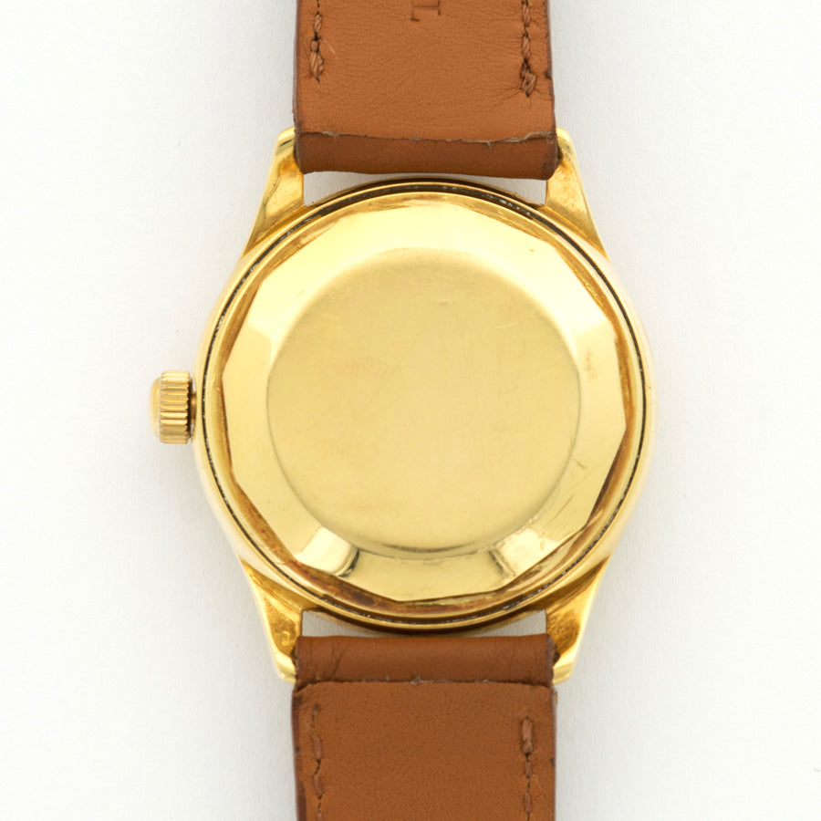 Vacheron Constantin Yellow Gold Automatic Strap Watch