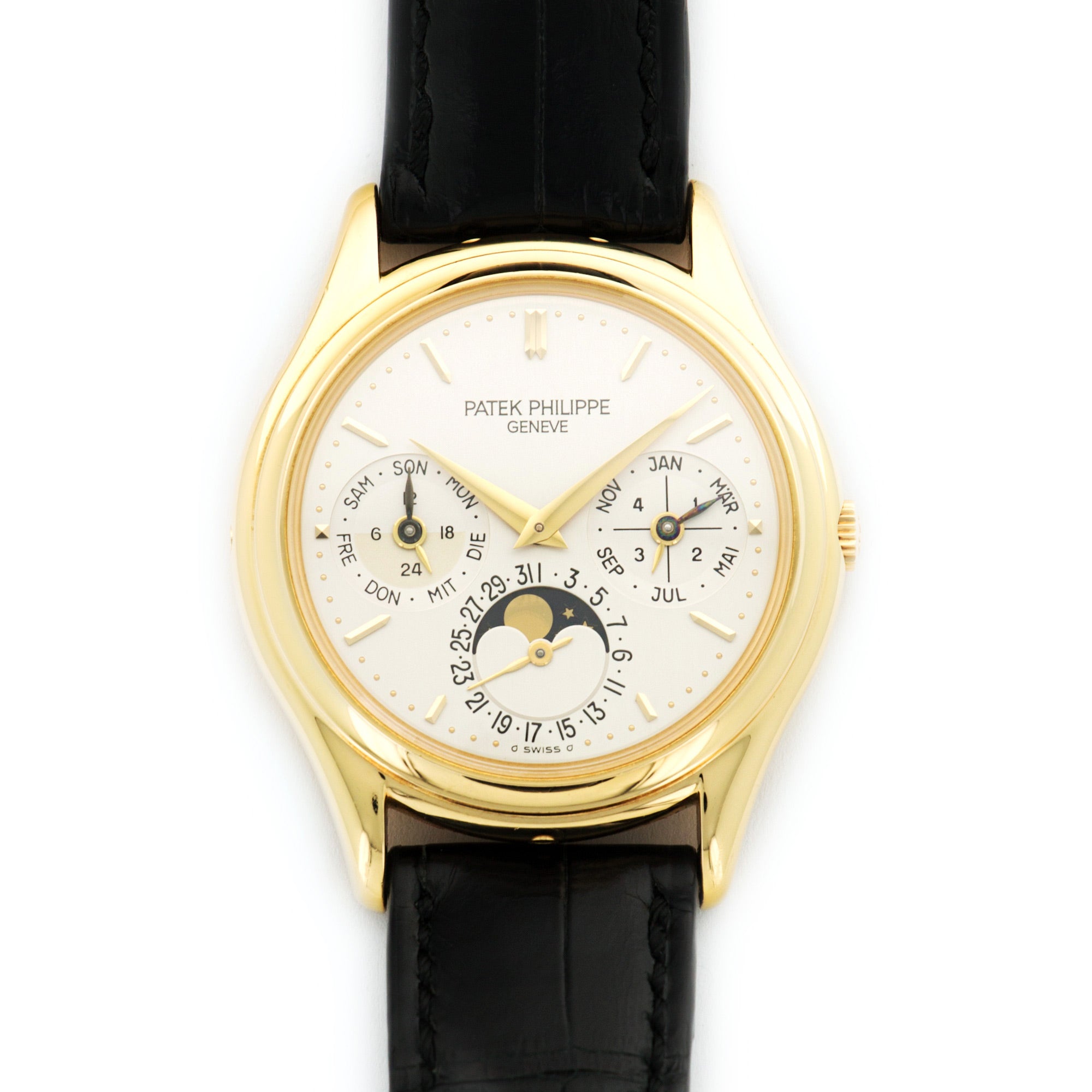 Patek Philippe - Patek Philippe Yellow Gold Perpetual Calendar Watch Ref. 3940J - The Keystone Watches