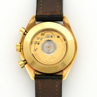 Omega Yellow Gold Speedmaster Strap Watch