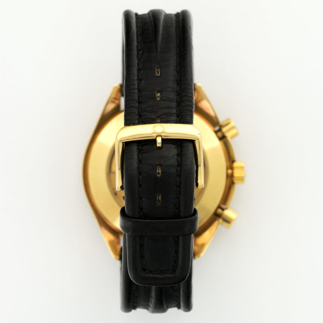Omega Yellow Gold Speedmaster Strap Watch