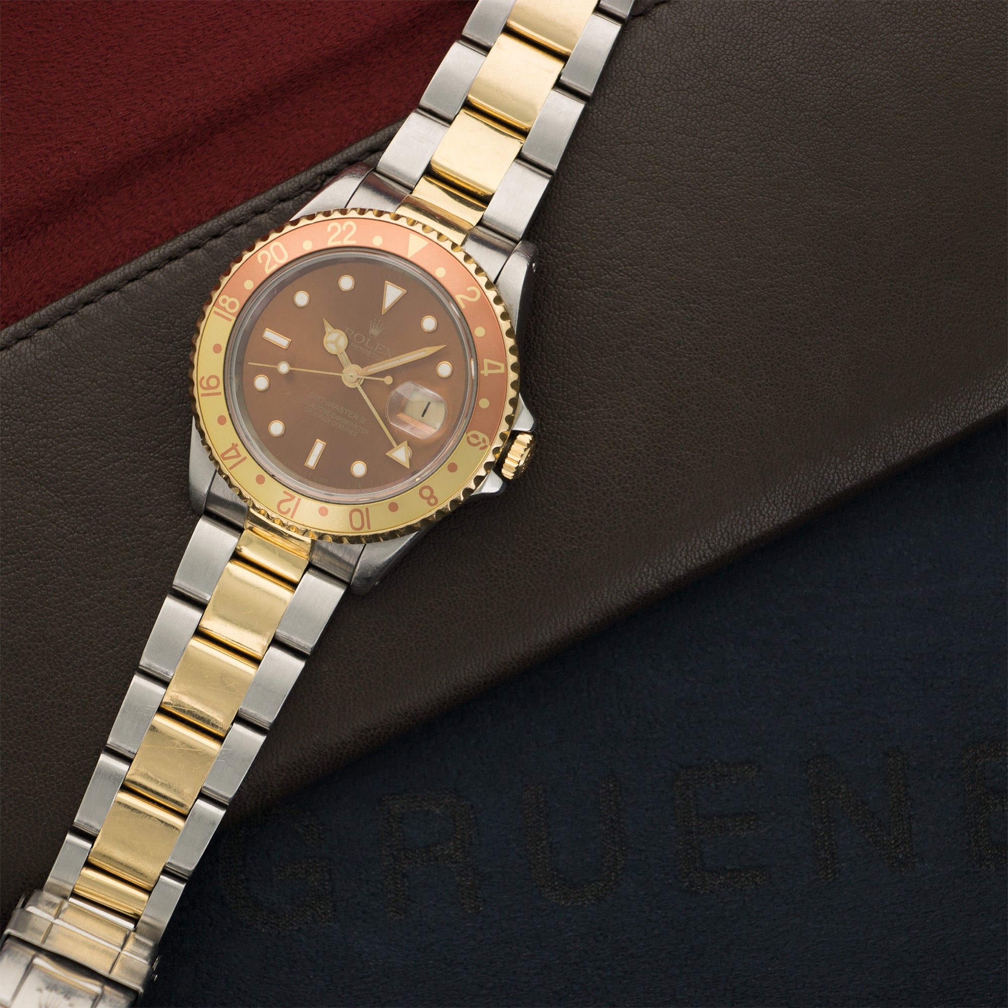 Rolex - Rolex Two-Tone GMT-Master II Root Beer Watch Ref. 16713 - The Keystone Watches