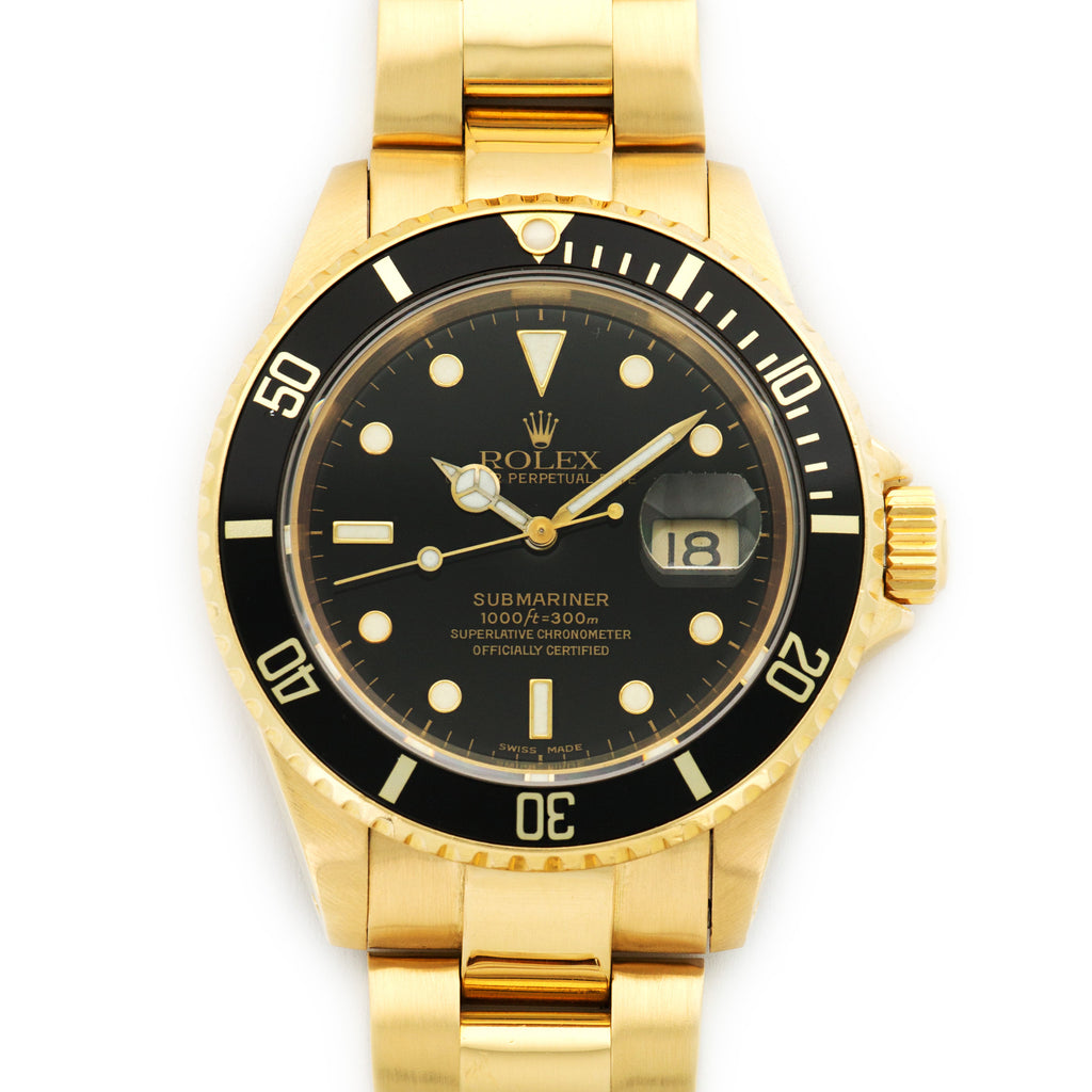 Rolex Submariner 16618 18k YG – The Keystone Watches