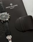 Patek Philippe - Patek Philippe Platinum Perpetual Split Seconds Chrono Watch Ref. 5204 - The Keystone Watches