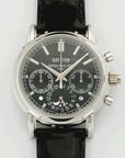 Patek Philippe - Patek Philippe Platinum Perpetual Split Seconds Chrono Watch Ref. 5204 - The Keystone Watches