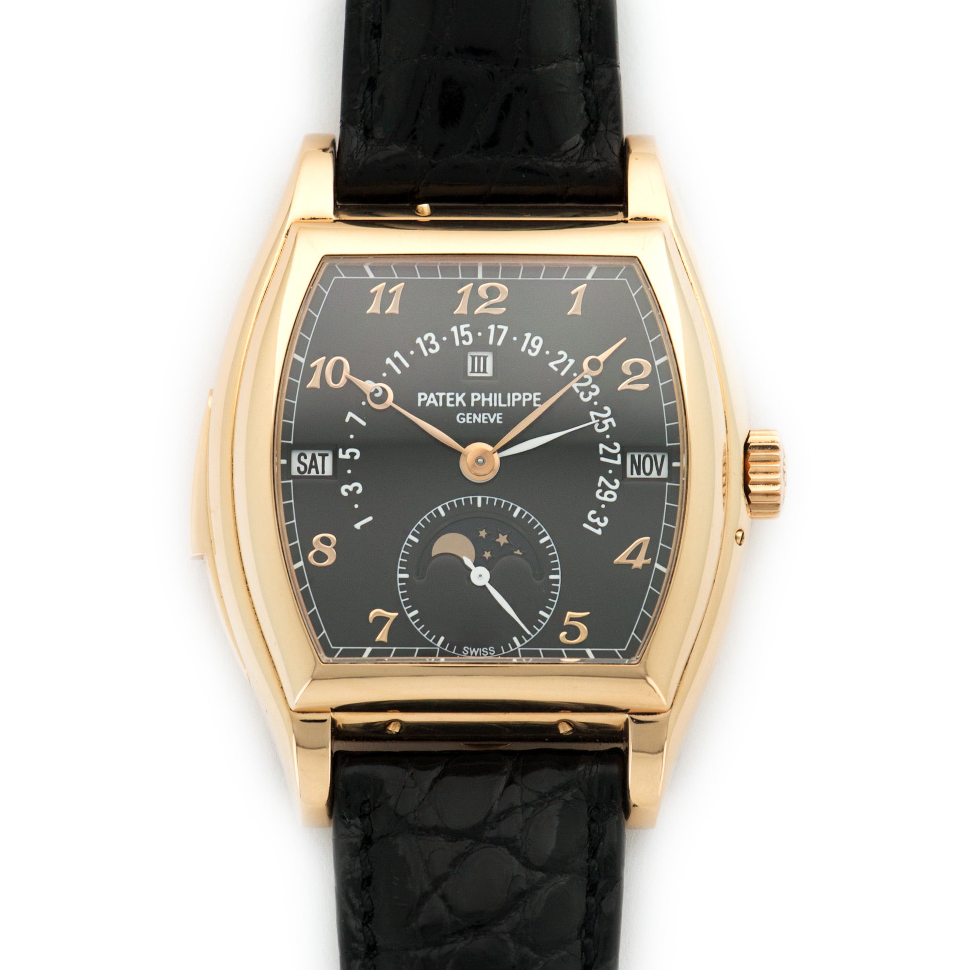 Patek Philippe - Patek Philippe Rose Gold Perpetual Calendar Minute Repeater Watch Ref. 5013 - The Keystone Watches