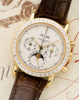 Patek Philippe - Patek Philippe Yellow Gold Perpetual Calendar Chrono Baguette Watch Ref. 3990 - The Keystone Watches