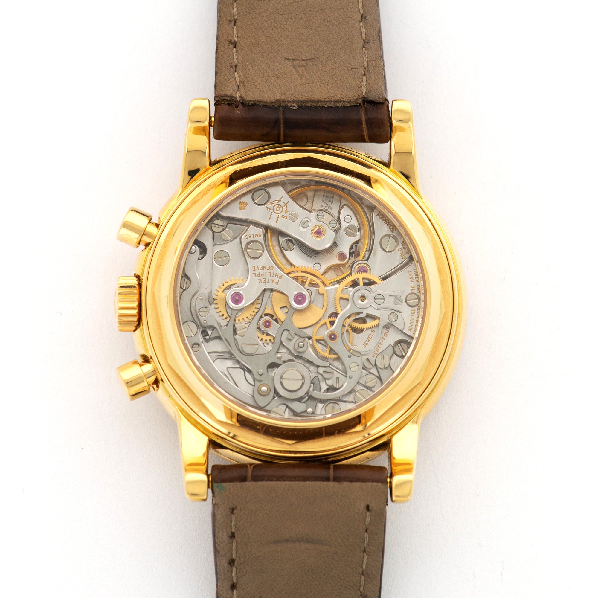 Patek Philippe - Patek Philippe Yellow Gold Perpetual Calendar Chrono Baguette Watch Ref. 3990 - The Keystone Watches