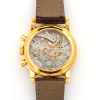 Patek Philippe Yellow Gold Perpetual Calendar Chrono Baguette Watch Ref. 3990