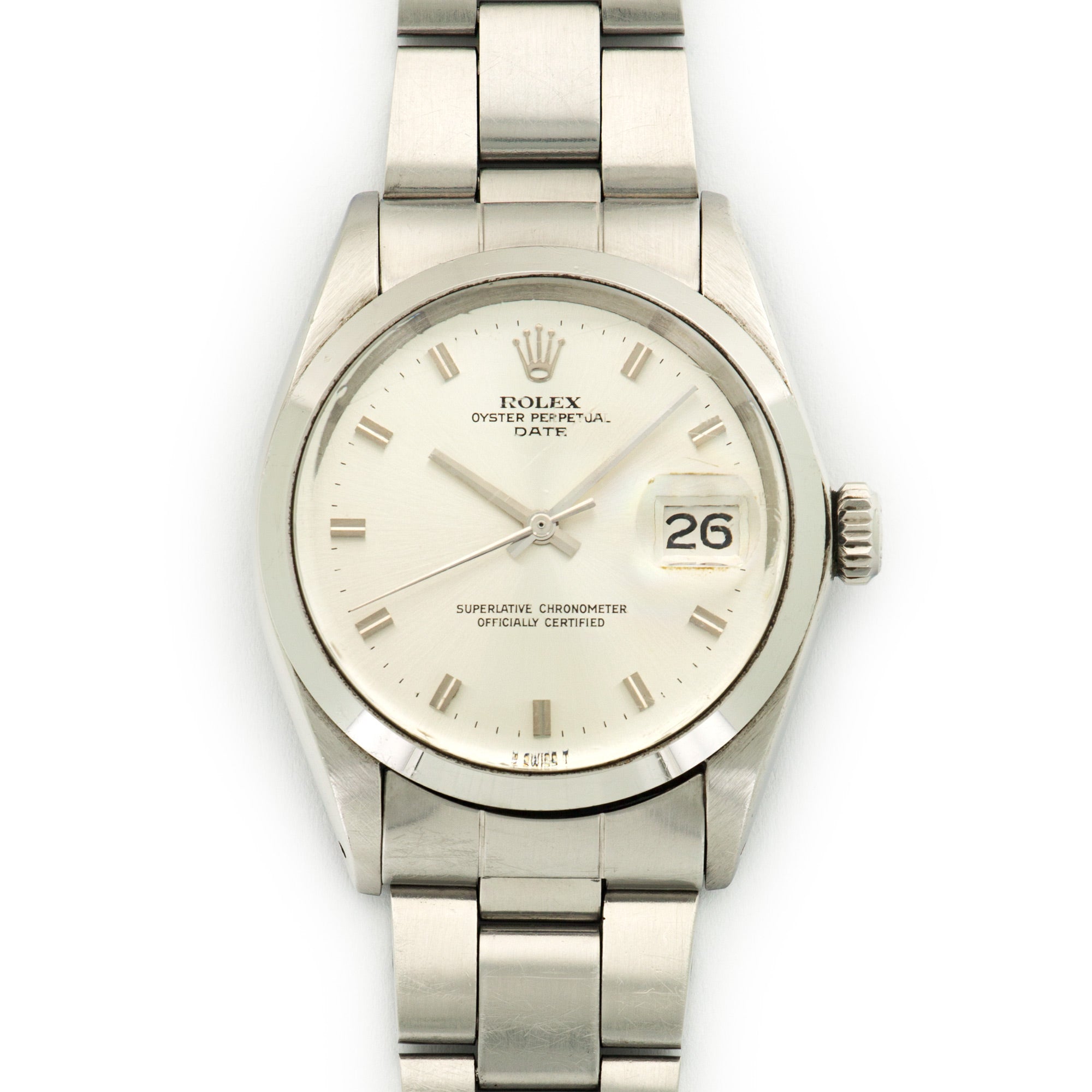 Rolex - Rolex Stainless Steel Date Ref. 1500 with Original Papers - The Keystone Watches