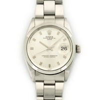 Rolex Stainless Steel Date Ref. 1500 with Original Papers