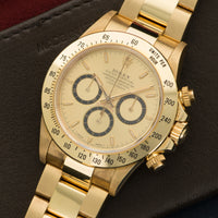 New Old Stock Rolex Yellow Gold Daytona Watch Ref. 16528