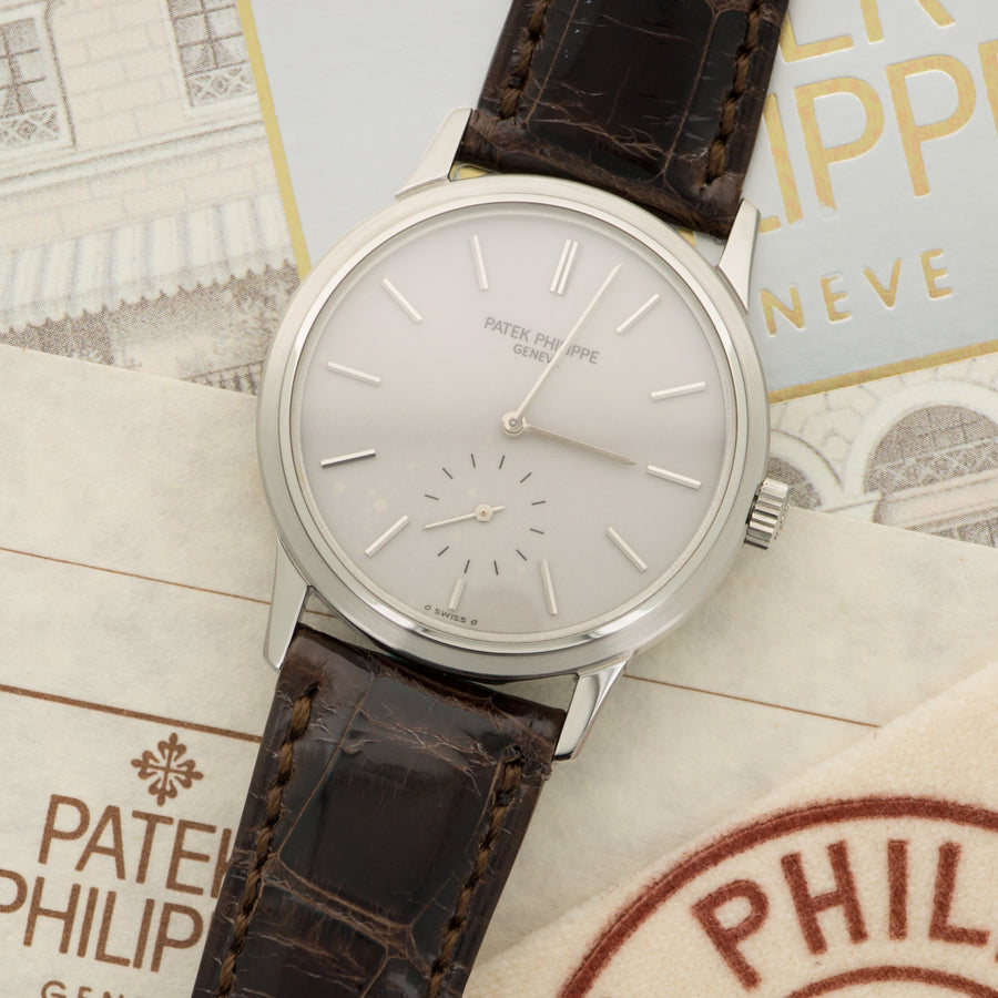 Patek Philippe Stainless Steel 150th Anniversary Watch Ref. 3718