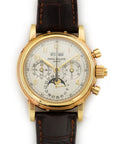 Patek Philippe - Patek Philippe Yellow Gold Perpetual Split Seconds Chrono Watch Ref. 5004 - The Keystone Watches