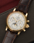 Patek Philippe - Patek Philippe Yellow Gold Perpetual Split Seconds Chrono Watch Ref. 5004 - The Keystone Watches