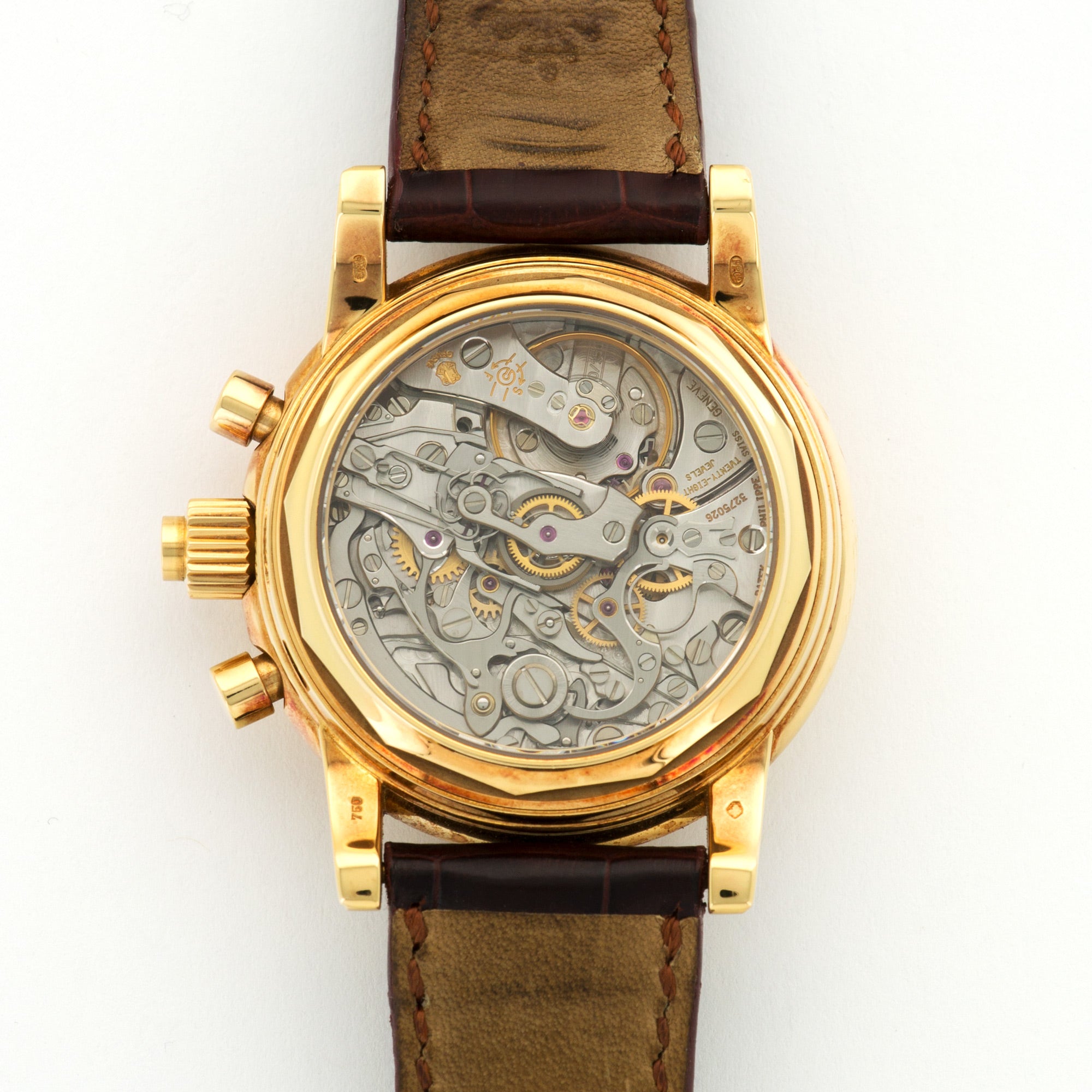 Patek Philippe - Patek Philippe Yellow Gold Perpetual Split Seconds Chrono Watch Ref. 5004 - The Keystone Watches