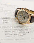 Patek Philippe - Patek Philippe Yellow Gold Perpetual Split Seconds Chrono Watch Ref. 5004 - The Keystone Watches