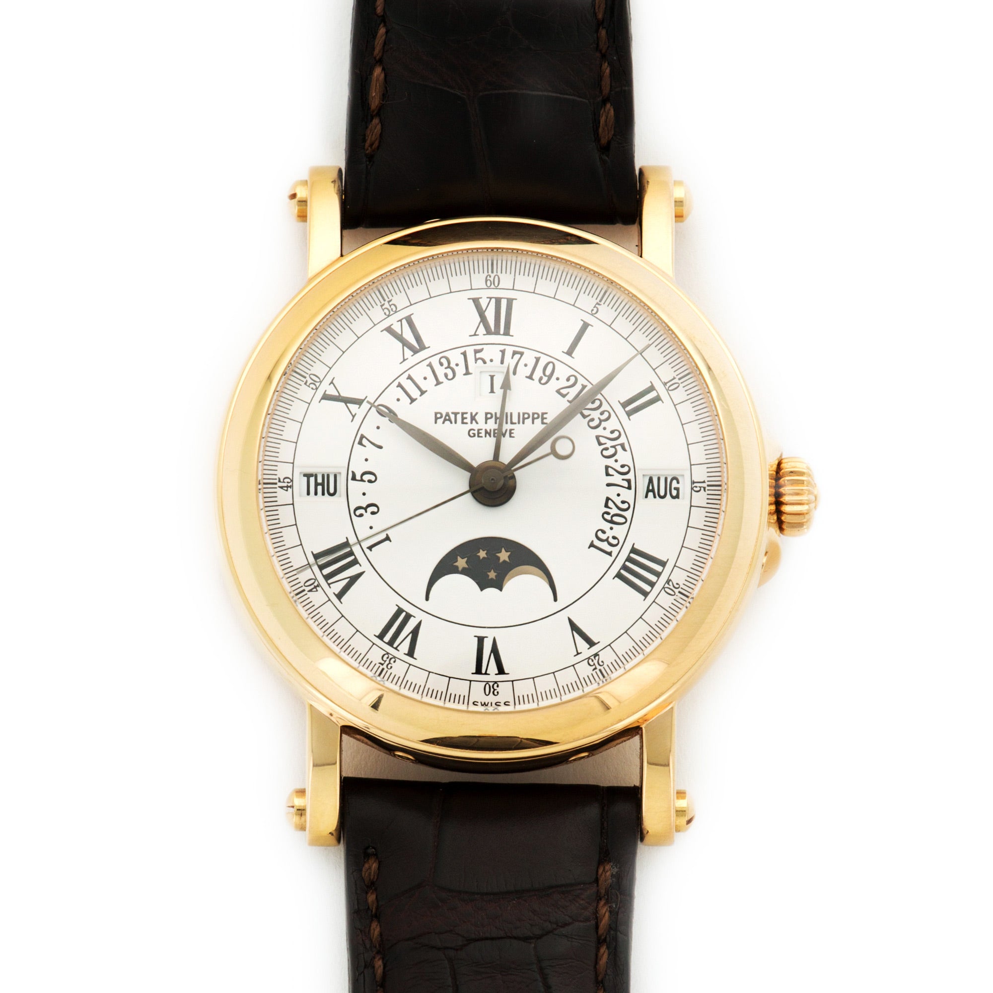 Patek Philippe - Patek Philippe Rose Gold Perpetual Calendar Retrograde Watch Ref. 5059 - The Keystone Watches