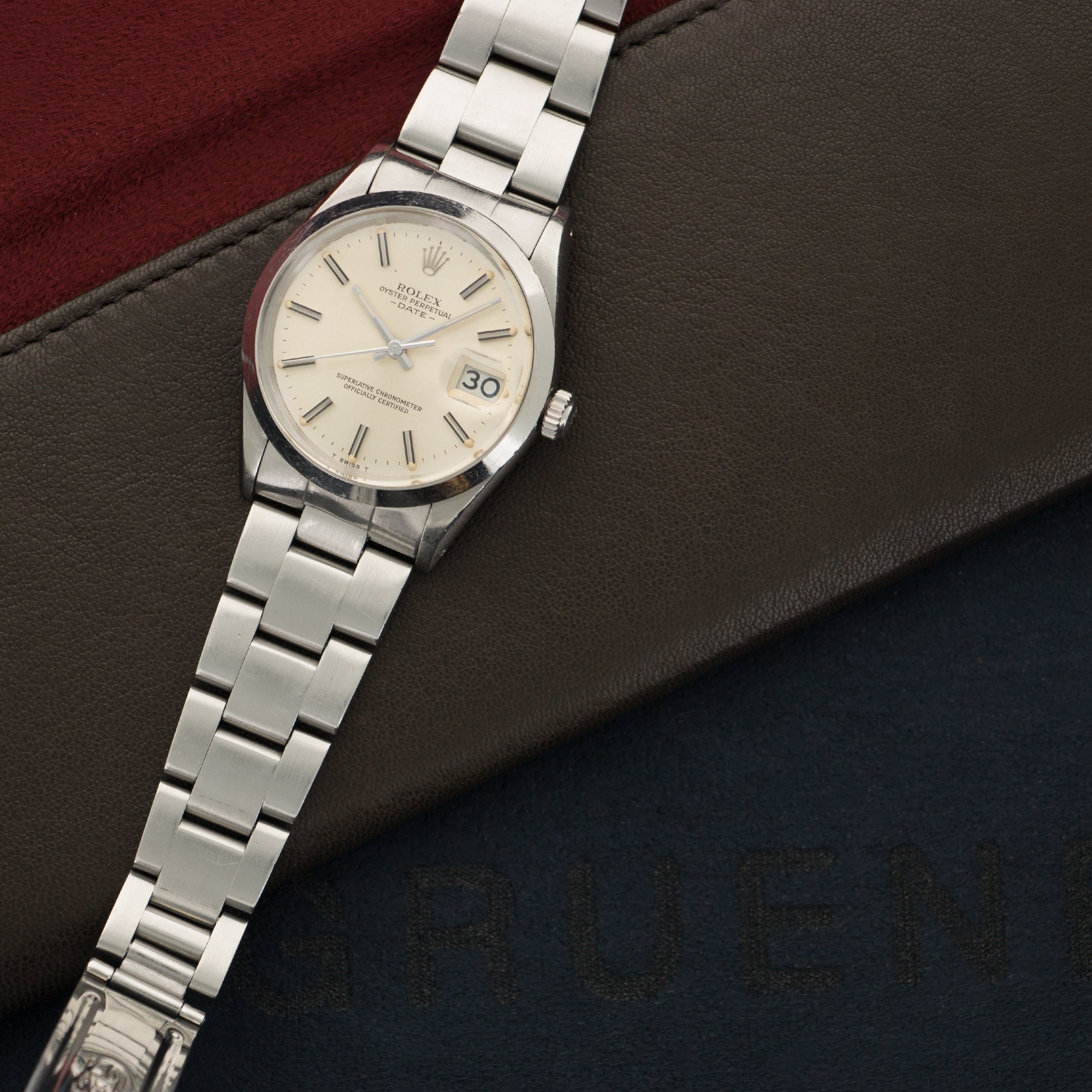 Rolex - Rolex Steel Date Watch Ref. 15000 with Paper - The Keystone Watches