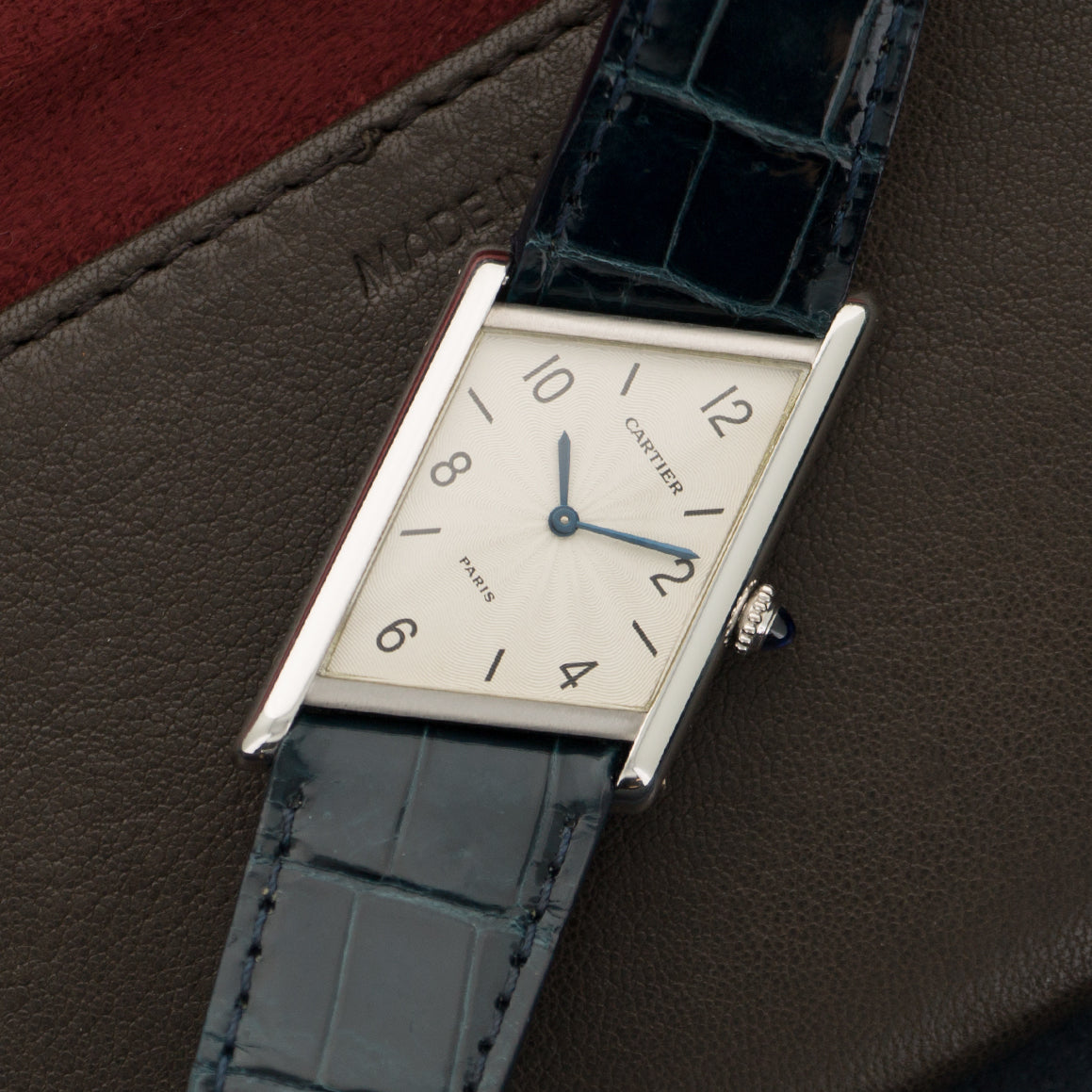 Cartier - Cartier Platinum Asymmetric Tank Limited Edition Watch, Ref. 2488 - The Keystone Watches