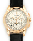 Patek Philippe - Patek Philippe Rose Gold Perpetual Calendar Watch Ref. 5270R - The Keystone Watches