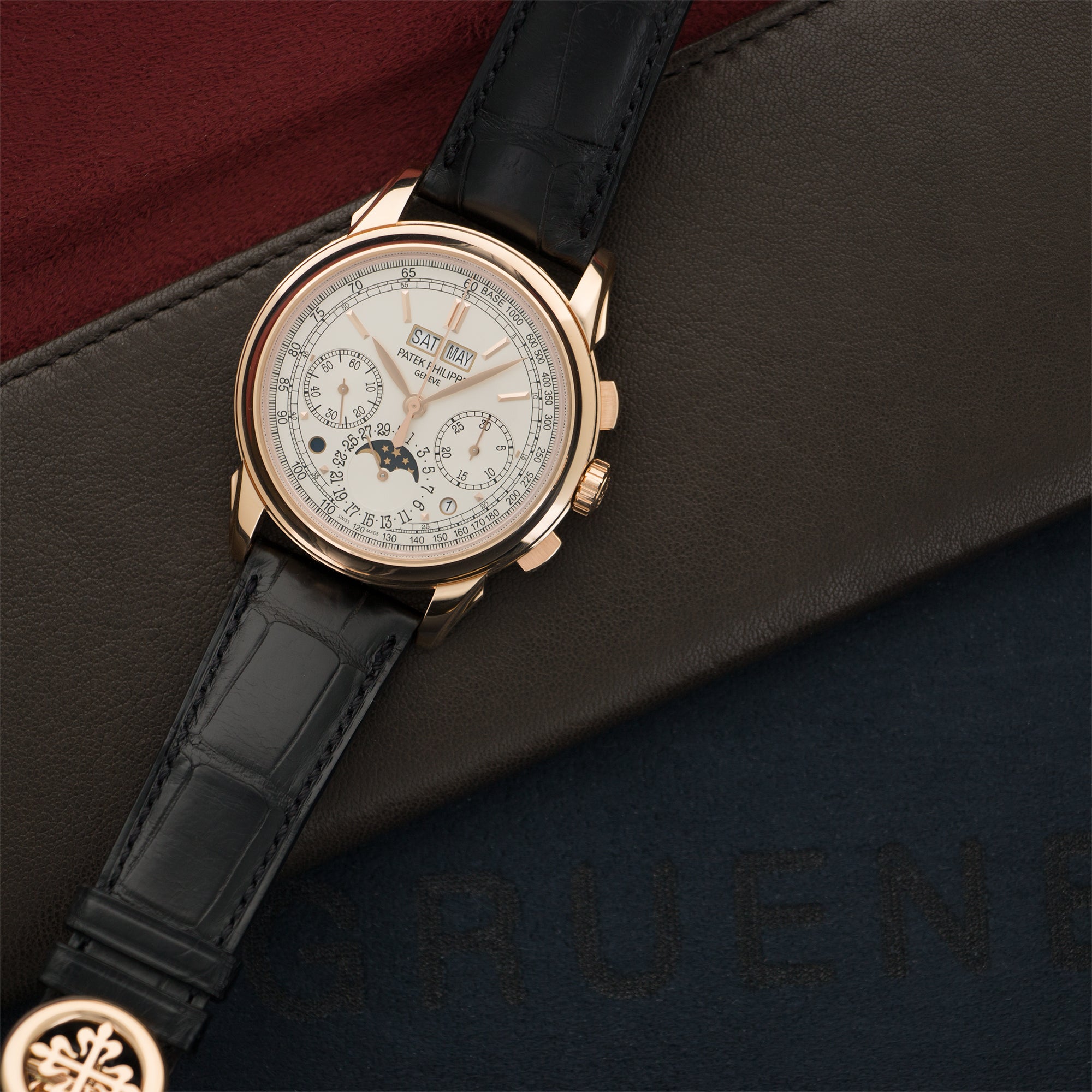 Patek Philippe - Patek Philippe Rose Gold Perpetual Calendar Watch Ref. 5270R - The Keystone Watches