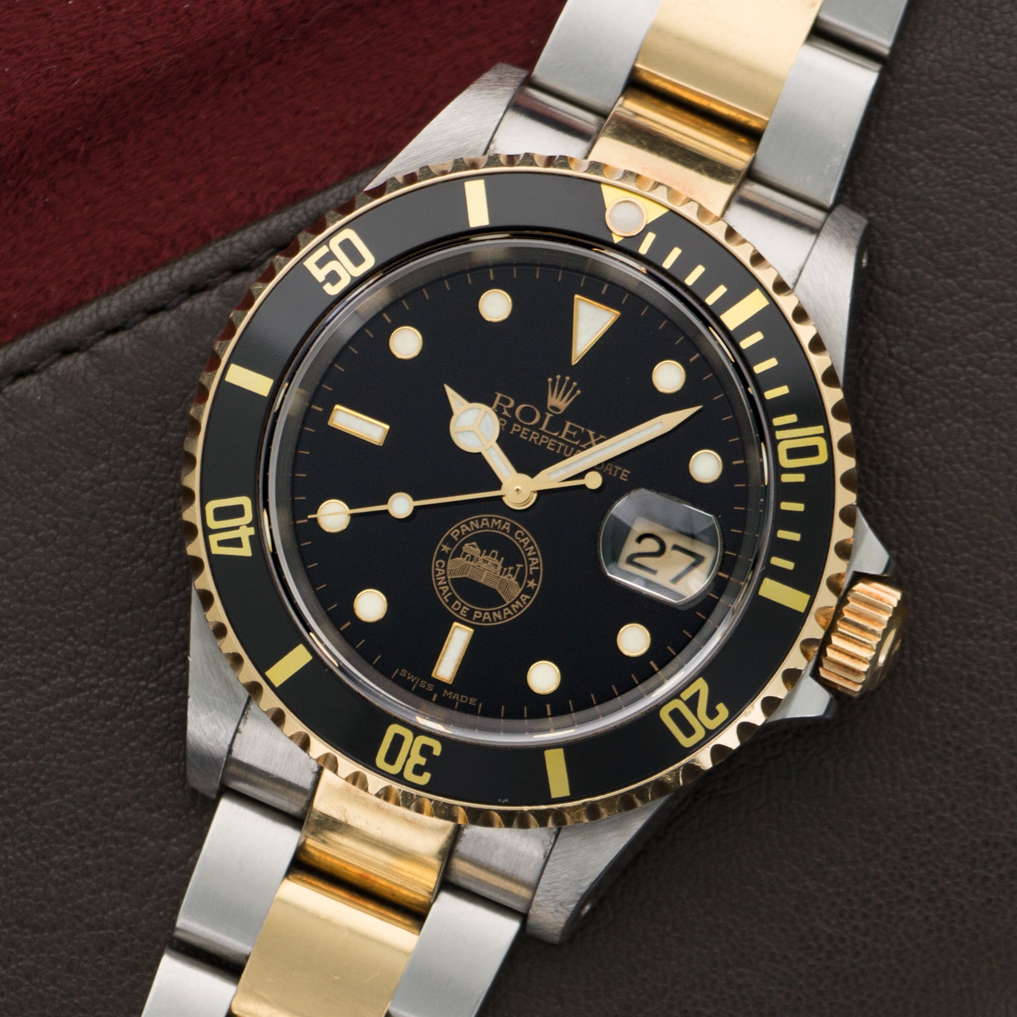 Rolex - Rolex Two-Tone Submariner Panama Canal Watch Ref. 16613 - The Keystone Watches