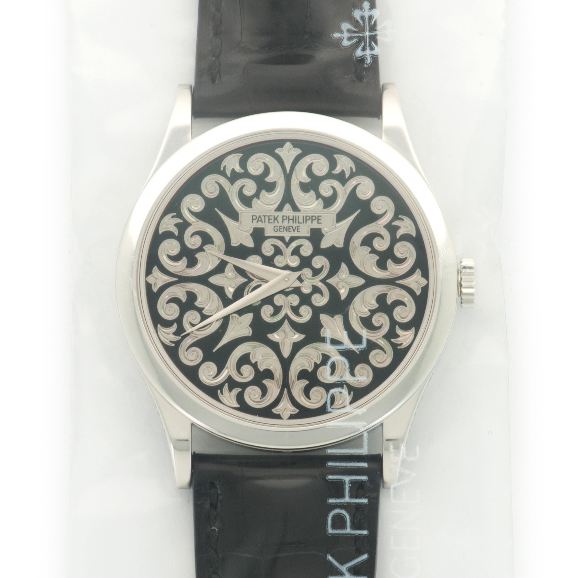 Patek Philippe - Patek Philippe Platinum Rare Handcrafts Enamel Watch Ref. 5088P - The Keystone Watches