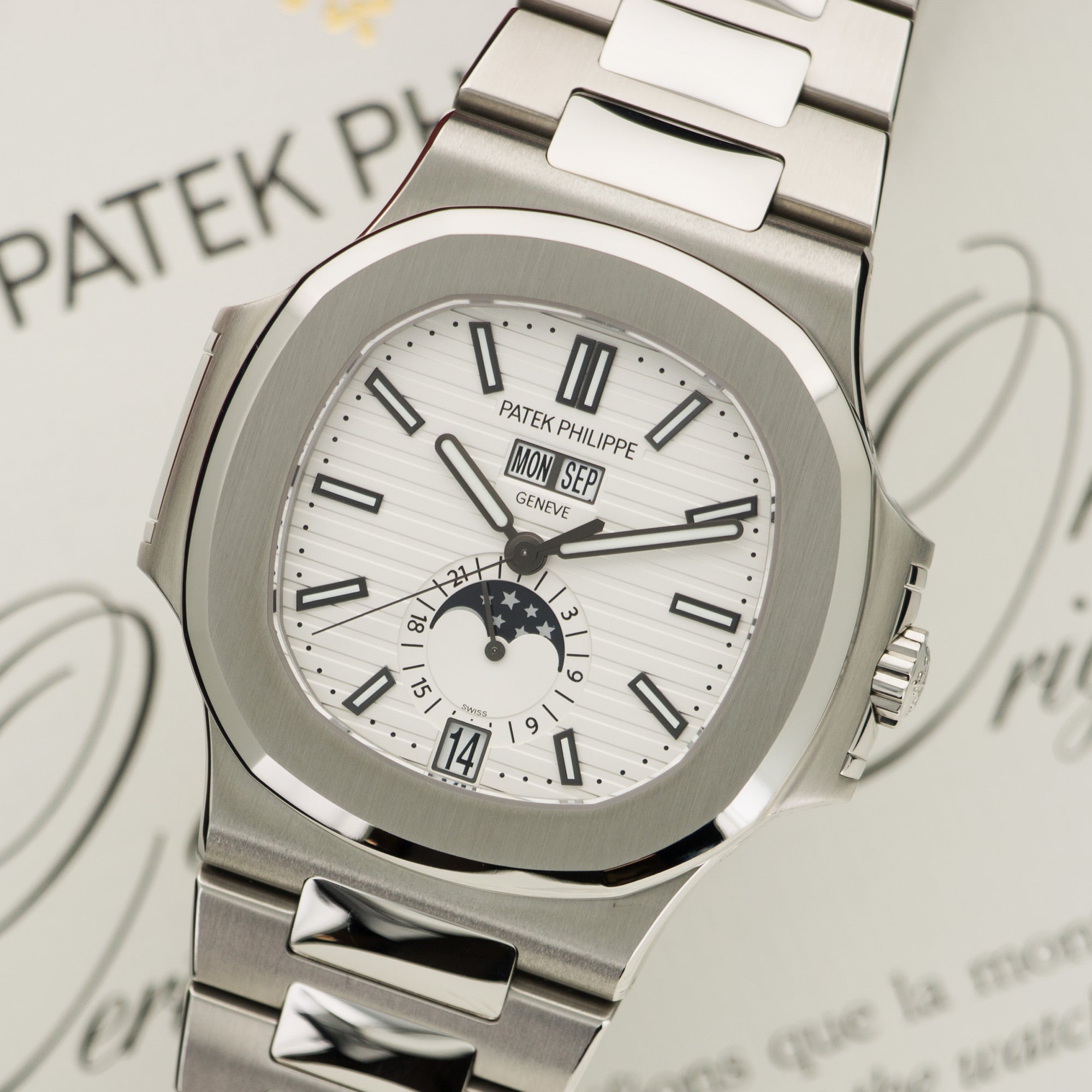 Patek Philippe - Patek Philippe Nautilus Stainless Steel Ref. 5726/1A - The Keystone Watches