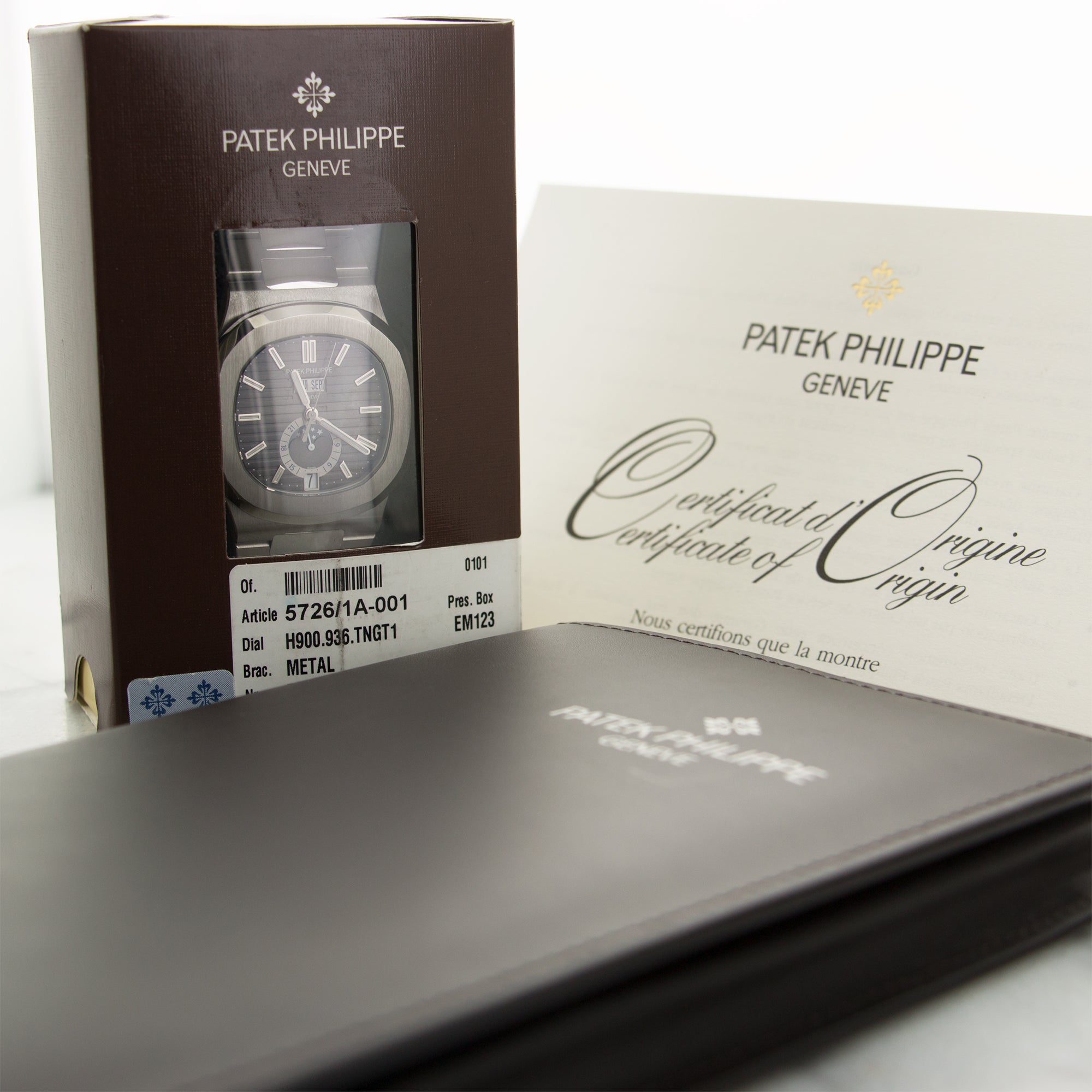 Patek Philippe - Patek Philippe Steel Nautilus Moonphase Watch Ref. 5726/1A - The Keystone Watches