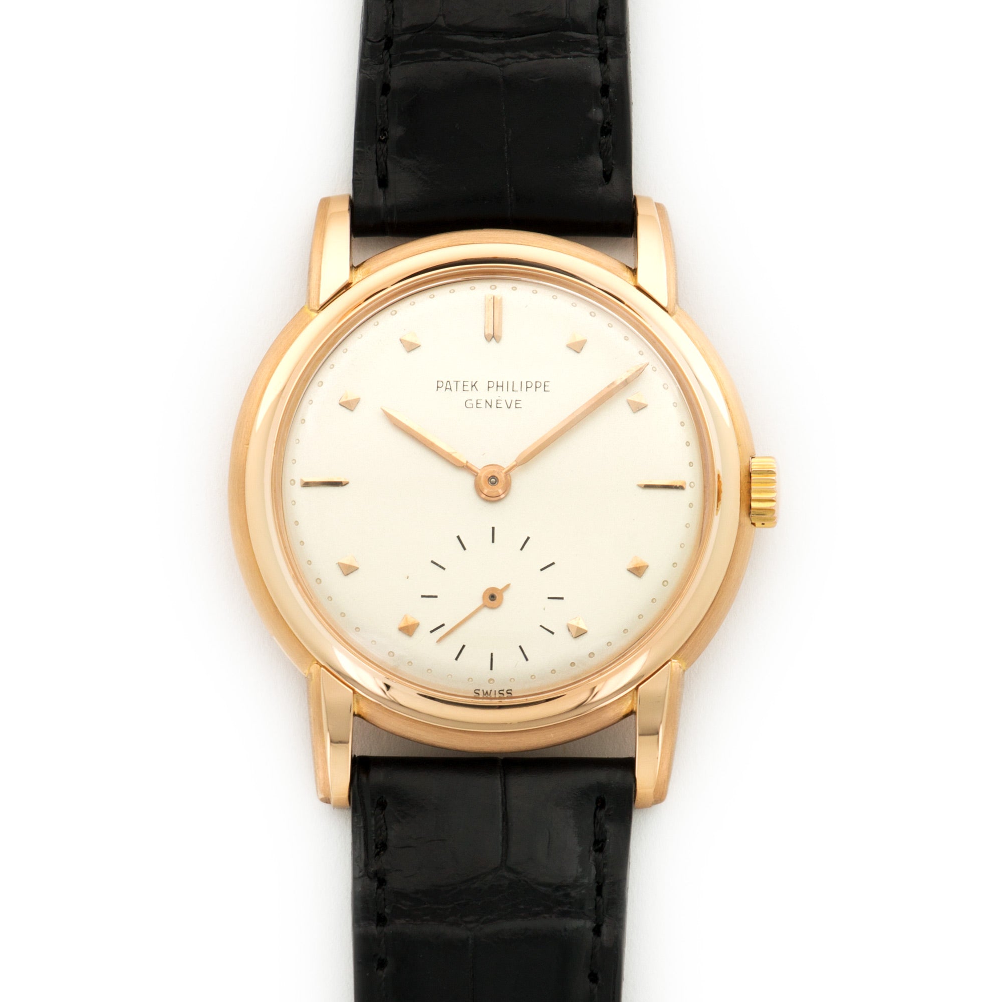 Patek Philippe - Patek Philippe Rose Gold Calatrava Watch Ref. 2500 - The Keystone Watches
