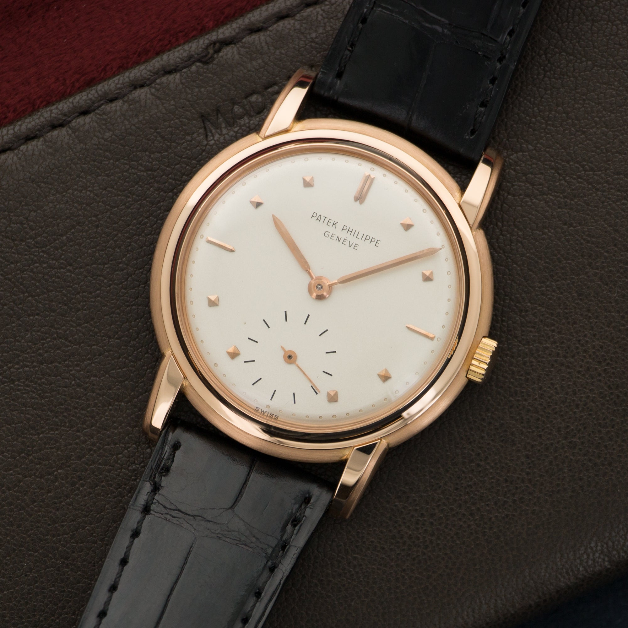 Patek Philippe - Patek Philippe Rose Gold Calatrava Watch Ref. 2500 - The Keystone Watches