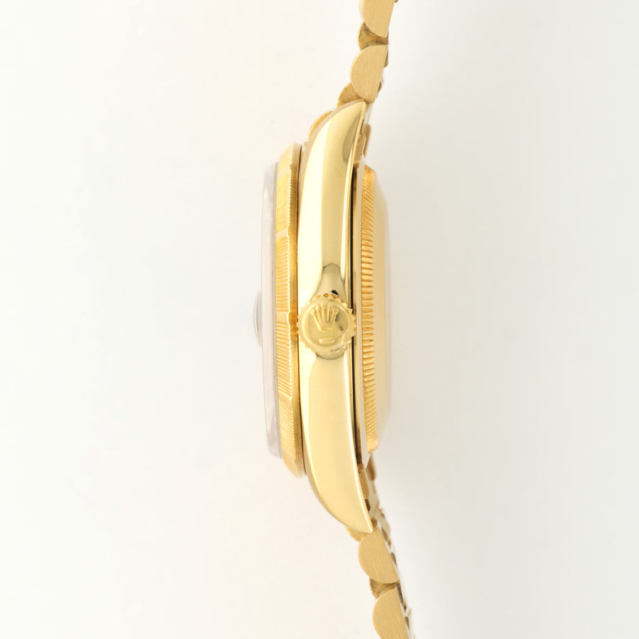 Rolex Yellow Gold Day-Date Bark Finish Watch Ref. 18248