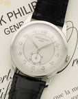 Patek Philippe - Patek Philippe Platinum Calatrava Watch Ref. 5196P - The Keystone Watches