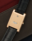 Cartier - Cartier Rose Gold Tank a Guichets Jump Hour Watch - The Keystone Watches