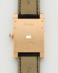 Cartier - Cartier Rose Gold Tank a Guichets Jump Hour Watch - The Keystone Watches