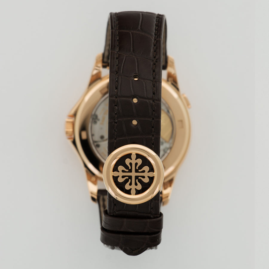 Patek Philippe Rose Gold World Time Cloisonne Watch Ref. 5131