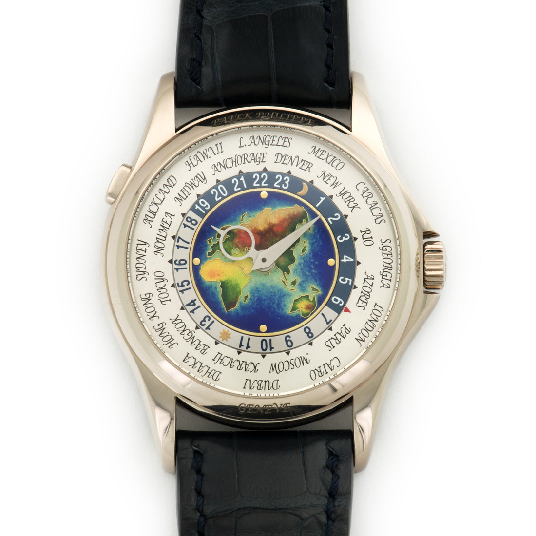 Patek Philippe World Time 5131G 18k WG – The Keystone Watches