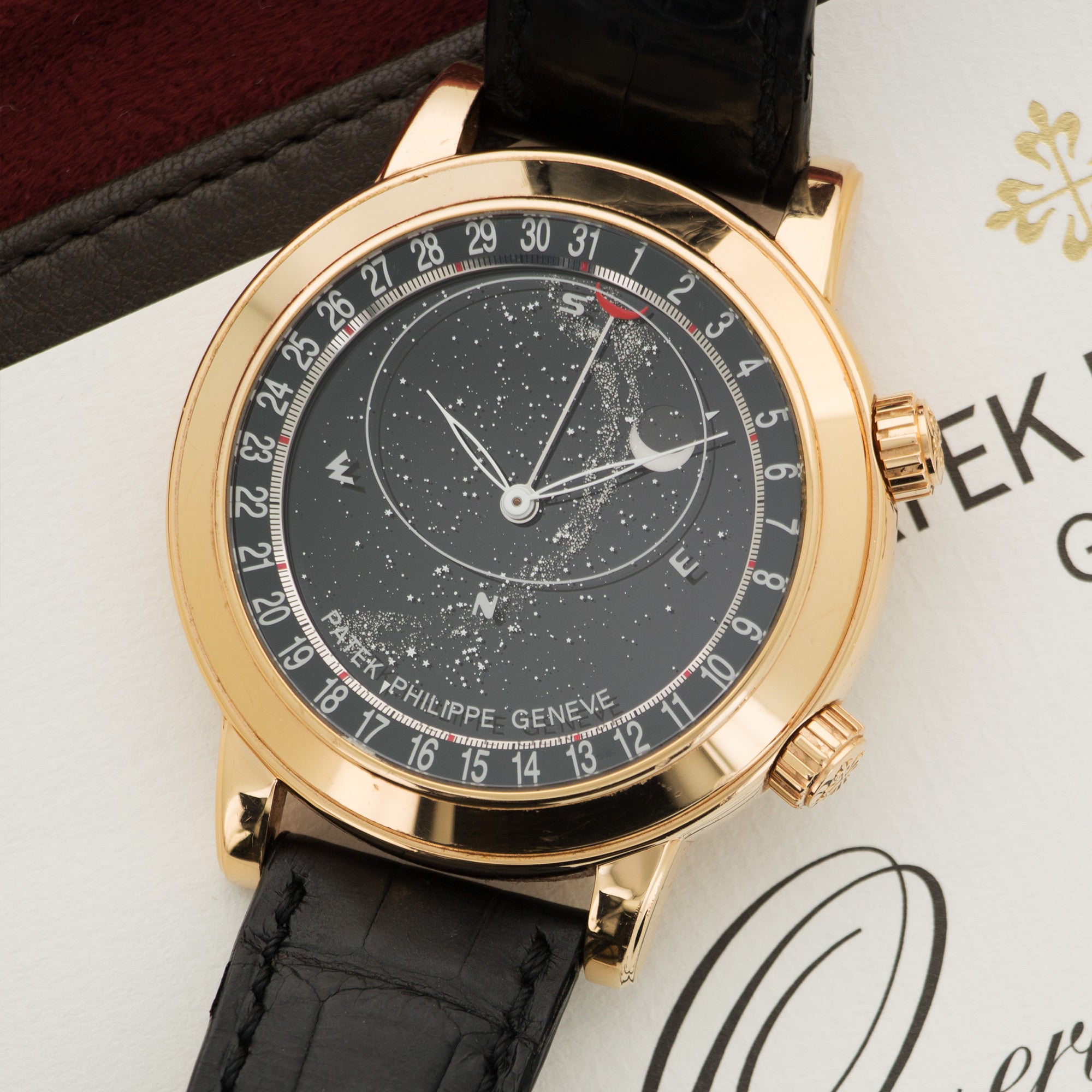 Patek Philippe - Patek Philippe Rose Gold Sky Moon Celestial Watch Ref. 6102 - The Keystone Watches
