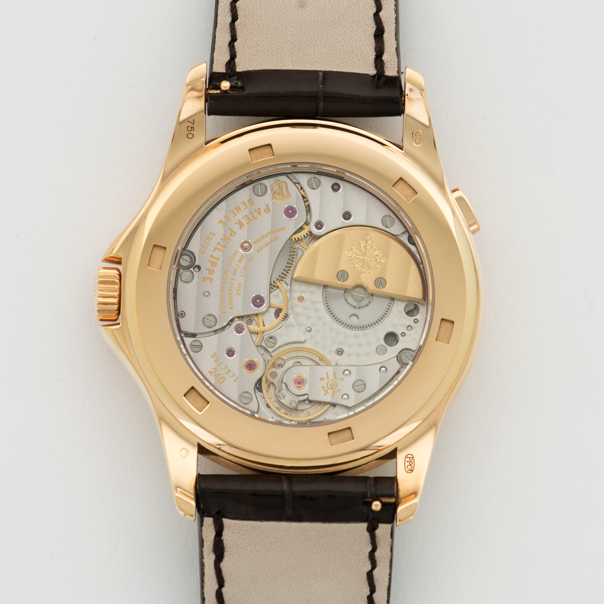 Patek Philippe - Patek Philippe Rose Gold World Time Watch Ref. 5130R - The Keystone Watches