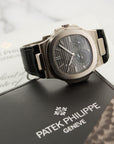 Patek Philippe - Patek Philippe White Gold Nautilus Moonphase Watch Ref. 5712 - The Keystone Watches