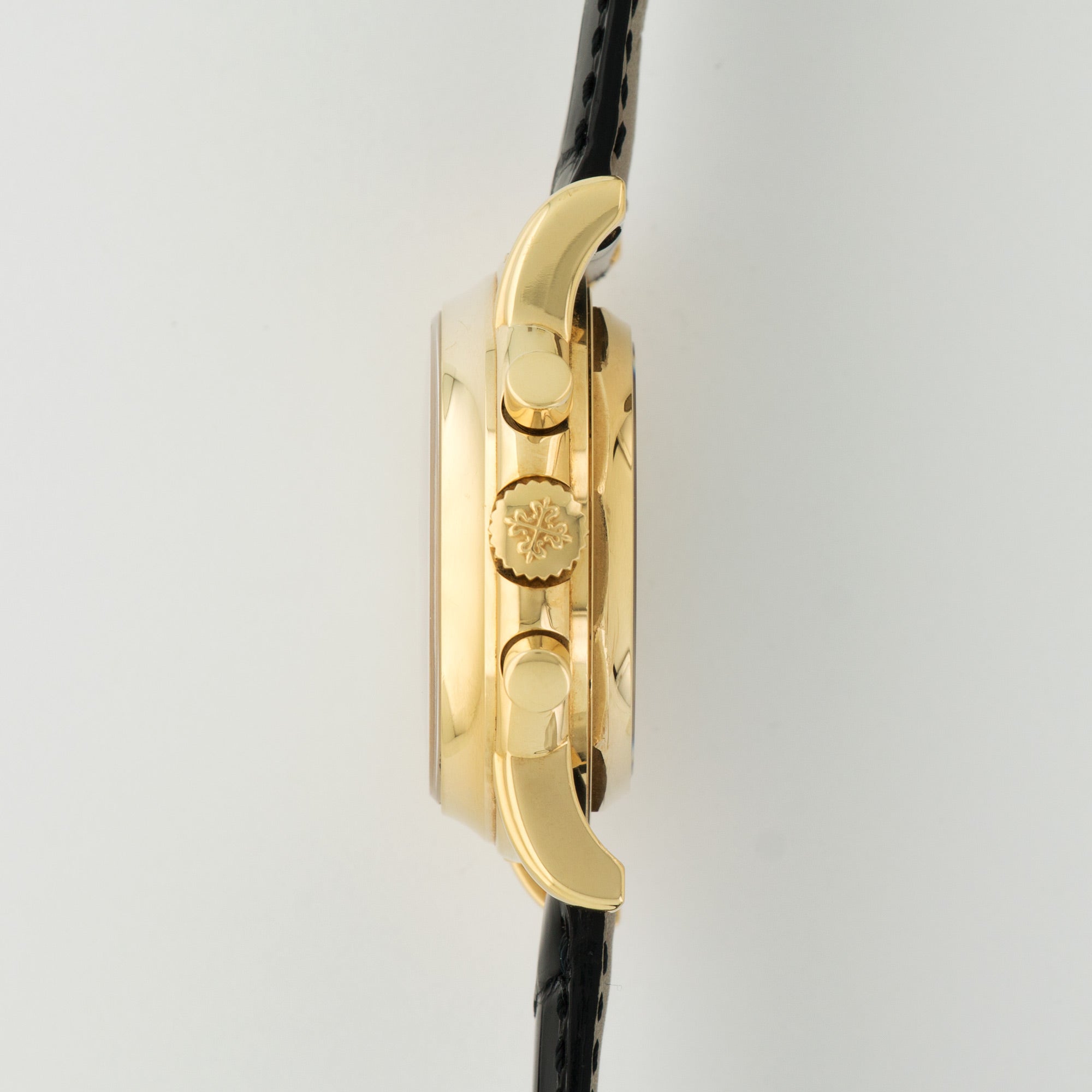 Patek Philippe - Patek Philippe Yellow Gold Perpetual Calendar Chrono Watch Ref. 3970 - The Keystone Watches