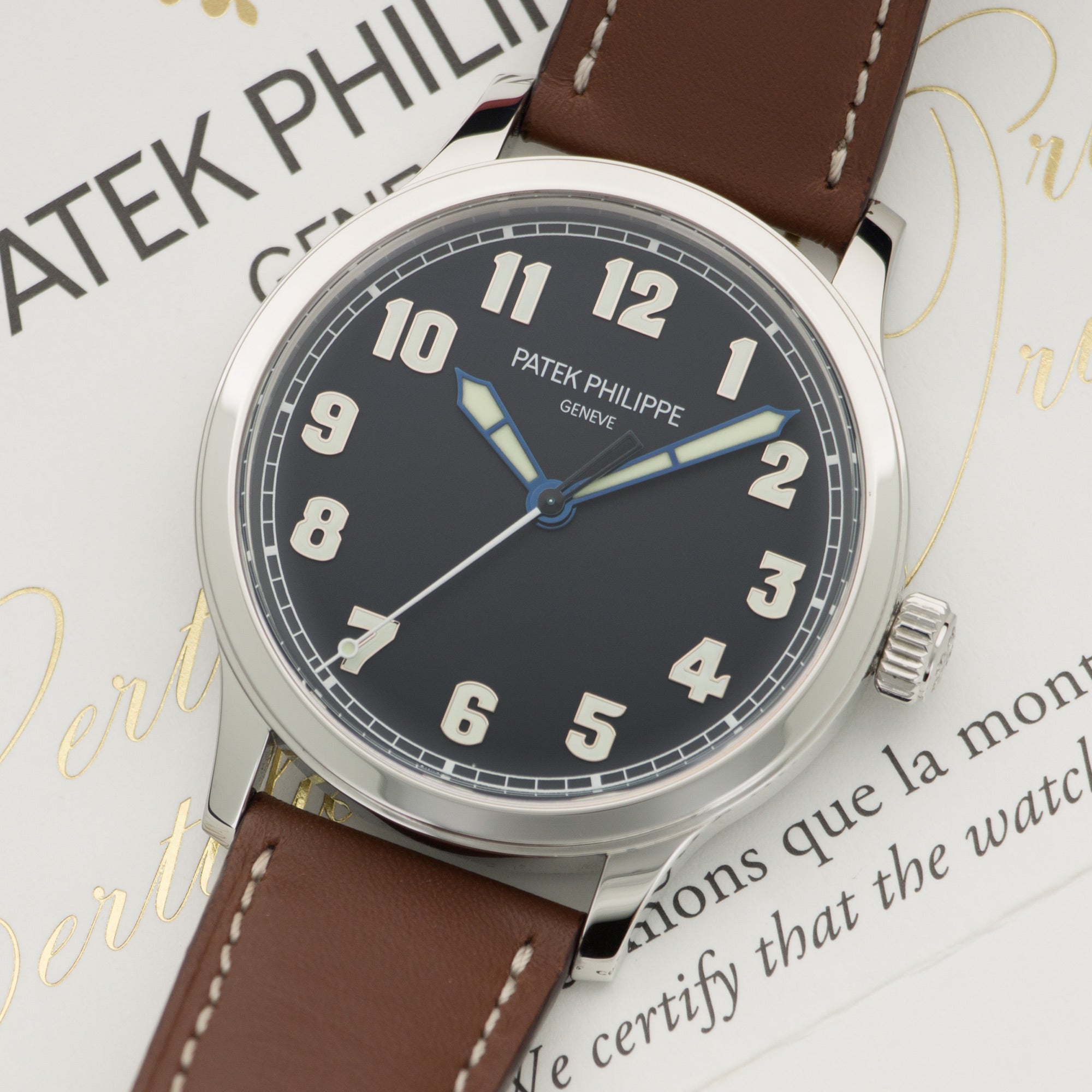 Patek Philippe - Patek Philippe Steel Pilot Watch Ref. 5522 - The Keystone Watches