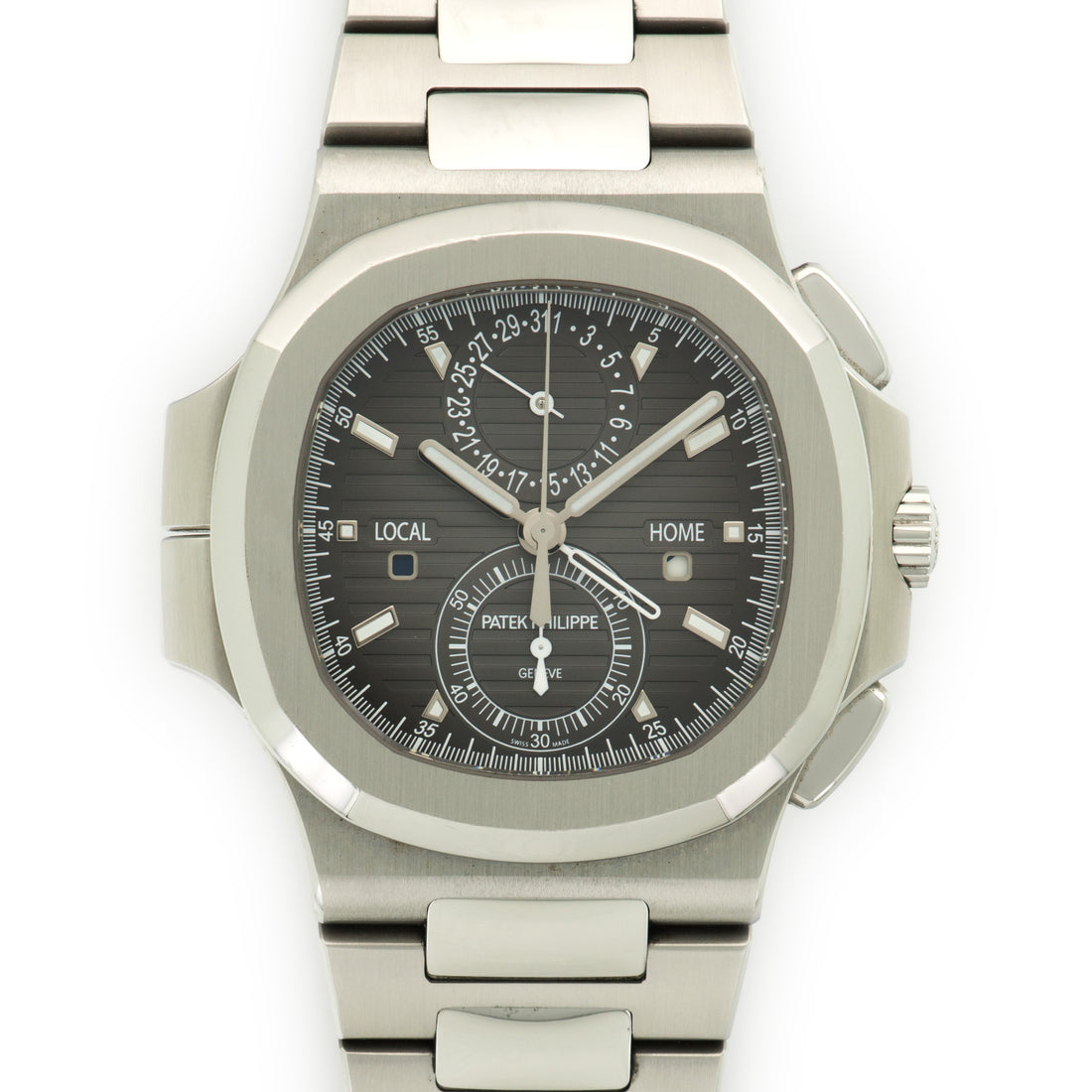 Patek Philippe Nautilus Travel Time Chronograph Watch Ref. 5990